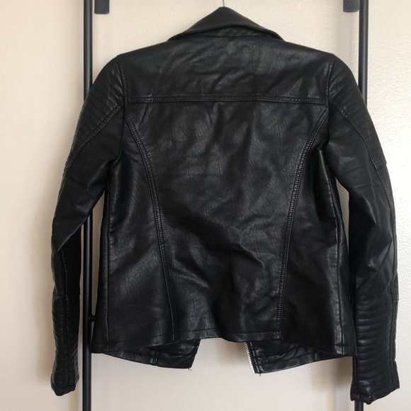 TOPSHOP Women’s Faux Leather Moro Jacket! - Picture 6 of 7